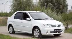 1 589 р. Защитная сетка решетки переднего бампера РА Renault Logan 1 дорестайлинг (2004-2010)  с доставкой в г. Москва. Увеличить фотографию 3