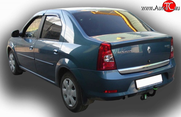 24 999 р. Фаркоп Лидер Плюс  Renault Logan  1 (2004-2010) дорестайлинг (Без электропакета)  с доставкой в г. Москва