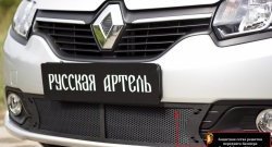 2 099 р. Защитная сетка в нижнюю часть бампера RA  Renault Logan  2 (2014-2018) дорестайлинг  с доставкой в г. Москва. Увеличить фотографию 6