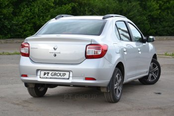 6 449 р. Рейлинги Petroil Tuning Комфорт  Renault Logan  2 - Logan Stepway (Серебристый муар)  с доставкой в г. Москва. Увеличить фотографию 5