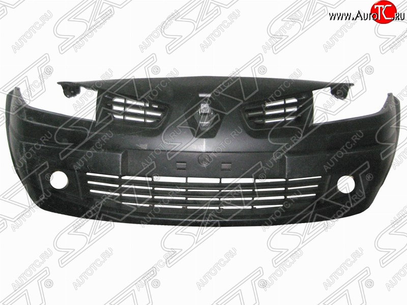 9 999 р. Передний бампер SAT Renault Megane седан  рестайлинг (2006-2009) (Неокрашенный)  с доставкой в г. Москва