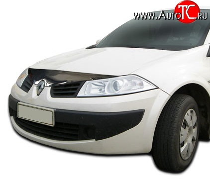 2 069 р. Дефлектор капота NovLine Renault Megane седан  дорестайлинг (2002-2006)  с доставкой в г. Москва