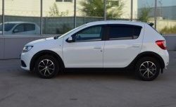 3 699 р. Комплект накладок на арки KART RS NEW Renault Sandero (B8) дорестайлинг (2014-2018) (Неокрашенные)  с доставкой в г. Москва. Увеличить фотографию 5