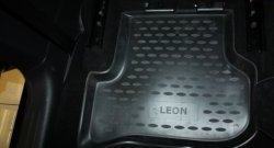 2 179 р. Коврики в салон Element 4 шт. (полиуретан) Seat Leon 1P хэтчбэк 5 дв. дорестайлинг (2005-2009)  с доставкой в г. Москва. Увеличить фотографию 3