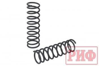5 349 р. Пружины задние штатные РИФ Лада нива 4х4 2131 (Legend) 5 дв. 2-ой рестайлинг (2021-2025)  с доставкой в г. Москва. Увеличить фотографию 2