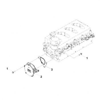 9 849 р. Насос вакуумный дв. Cummins ISF 2.8 5270422 ГАЗ Валдай Некст (2020-2024) (Wabco)  с доставкой в г. Москва. Увеличить фотографию 6