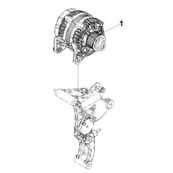 13 949 р. Генератор дв.Cummins ISF 2.8 (12V 120A) HAFFEN ГАЗ Баргузин 2217 автобус 2-ой рестайлинг (2010-2024) (под болт)  с доставкой в г. Москва. Увеличить фотографию 2