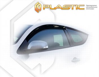 Ветровики дверей CA-Plastic Renault Megane купе 3 дв. 1-ый рестайлинг (2012-2014)