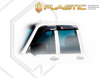 Дефлектора окон CA-Plastic Уаз (uaz) Патриот (Patriot)  23632 (2008-2014) 23632 дорестайлинг пикап