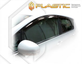 Ветровики дверей CA-Plastic Toyota Verso S P120 хэтчбэк 5 дв. дорестайлинг (2010-2014) ()