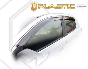 Ветровики дверей CA-Plastic Mitsubishi Mirage A03A хэтчбэк 5 дв. дорестайлинг (2012-2015)