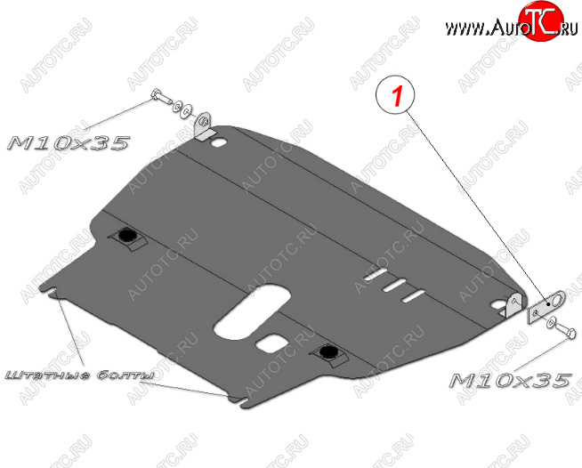 14 999 р. Защита картера двигателя и КПП (большая, V-1,4) Alfeco  Chevrolet Aveo  T250 (2006-2011) седан рестайлинг, хэтчбек 5 дв рестайлинг (Алюминий 4 мм)  с доставкой в г. Москва