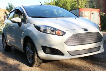 3 779 р.           Защита радиатора Ford Fiesta MK6 (рестайлинг) 2015- chrome низ PREMIUM  Ford Fiesta  6 (2012-2019) седан рестайлинг, хэтчбэк 3 дв. рестайлинг, хэтчбэк 5 дв. рестайлинг (хром)  с доставкой в г. Москва. Увеличить фотографию 1