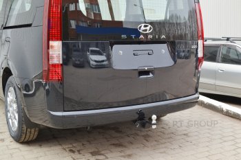 22 449 р. Фаркоп (съемный квадрат) Petroil Tuning Hyundai Staria US4 (2021-2022)  с доставкой в г. Москва. Увеличить фотографию 6