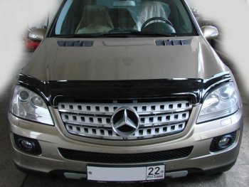 Дефлектор капота SIM Mercedes-Benz ML class W164 рестайлинг (2008-2011)