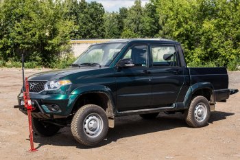 7 899 р. Вставка РИФ в фаркоп для подъема домкратом Hi-Lift автомобиля Nissan Navara 3 D23 дорестайлинг (2017-2025)  с доставкой в г. Москва. Увеличить фотографию 7