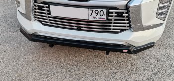 41 899 р. Бампер передний силовой РИФ  Mitsubishi Pajero Sport  QF (2019-2022) рестайлинг (Стандарт)  с доставкой в г. Москва. Увеличить фотографию 3