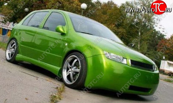 25 699 р. Передний бампер F1 Skoda Fabia Mk1 седан рестайлинг (2004-2008)  с доставкой в г. Москва