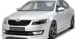 5 999 р. Пороги накладки CT Skoda Octavia A7 дорестайлинг лифтбэк (2012-2017) (Неокрашенные)  с доставкой в г. Москва. Увеличить фотографию 2