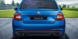 5 849 р. Спойлер RS Skoda Octavia A7 рестайлинг лифтбэк (2016-2020) (Неокрашенный)  с доставкой в г. Москва. Увеличить фотографию 4