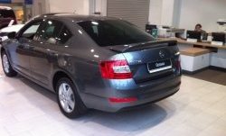 2 649 р. Спойлер LitCompany Skoda Octavia A7 рестайлинг лифтбэк (2016-2020) (Неокрашенный)  с доставкой в г. Москва. Увеличить фотографию 8