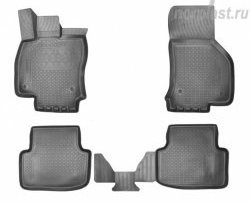 Комплект ковриков в салон Norplast 3d Skoda (Шкода) Octavia (Октавия)  A7 (2012-2020) A7 дорестайлинг лифтбэк, дорестайлинг универсал, рестайлинг лифтбэк, рестайлинг универсал