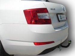 Фаркоп Лидер Плюс. Skoda (Шкода) Octavia (Октавия)  A7 (2012-2020) A7 дорестайлинг лифтбэк, рестайлинг лифтбэк