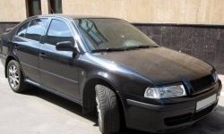 899 р. Реснички на фары CT Skoda Octavia Tour A4 1U2 лифтбэк дорестайлинг (1997-2000) (Неокрашенные)  с доставкой в г. Москва. Увеличить фотографию 2