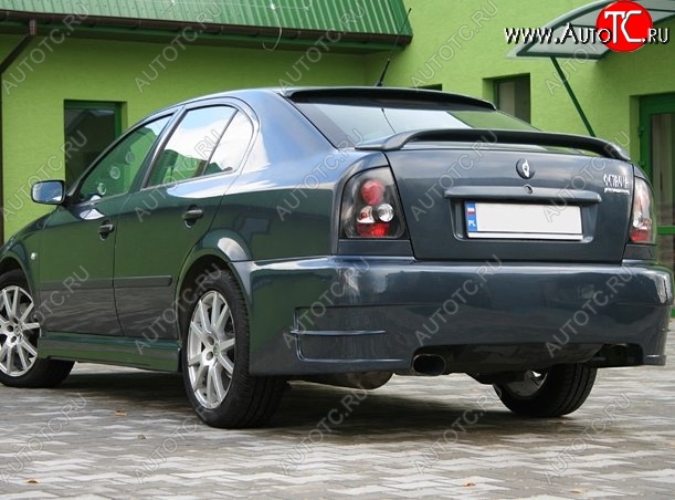 8 199 р. Задний бампер ND Skoda Octavia Tour A4 1U2 лифтбэк рестайлинг (2000-2010) (Неокрашенный)  с доставкой в г. Москва