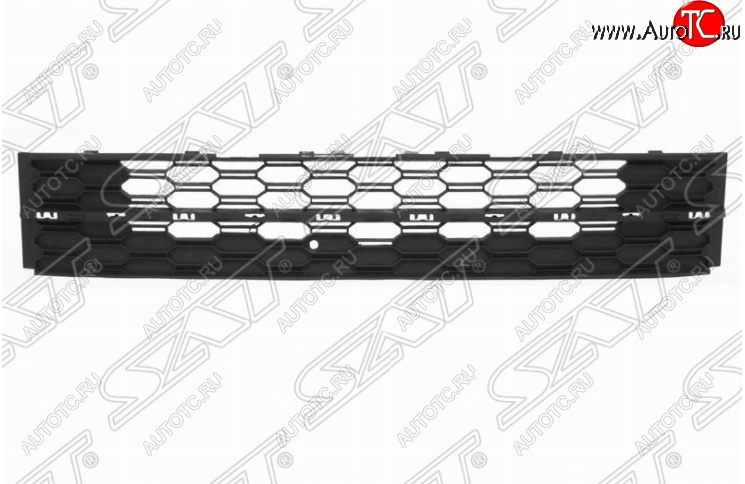 1 449 р. Решетка в передний бампер SAT (под молдинг) Skoda Octavia A7 рестайлинг универсал (2016-2020)  с доставкой в г. Москва