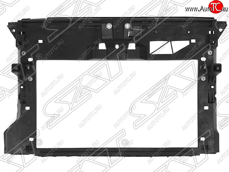 4 789 р. Рамка радиатора (телевизор) SAT Skoda Rapid NH3 дорестайлинг лифтбэк (2012-2017) (Неокрашенная)  с доставкой в г. Москва