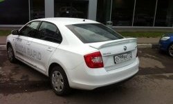 3 449 р. Спойлер Style Skoda Rapid NH3 дорестайлинг лифтбэк (2012-2017) (Неокрашенный)  с доставкой в г. Москва. Увеличить фотографию 6