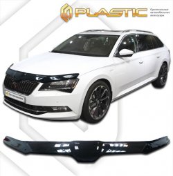 Дефлектор капота CA-Plastik Skoda Superb B8 (3V5) универсал дорестайлинг (2015-2019)