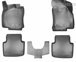 2 769 р. Комплект ковриков в салон Norplast Skoda Superb B8 (3V5) универсал дорестайлинг (2015-2019)  с доставкой в г. Москва. Увеличить фотографию 1