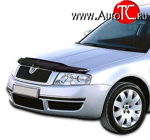 2 879 р. Дефлектор капота NovLine Skoda Superb B6 (3T) лифтбэк дорестайлинг (2008-2013)  с доставкой в г. Москва