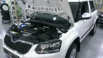 Упоры капота Russtal Skoda Yeti (2013-2018) ()