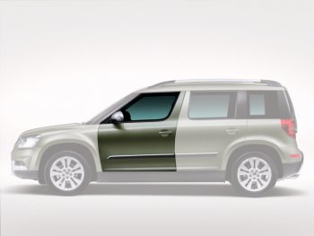 Левая дверь передняя VAG Skoda Yeti (2009-2013)