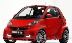 23 049 р. Накладки на колёсные арки Brabus Ultimate Smart Fortwo С453 2 хэтчбэк 3 дв. (2007-2014) (Неокрашенные)  с доставкой в г. Москва. Увеличить фотографию 2