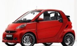 23 049 р. Накладки на колёсные арки Brabus Ultimate Smart Fortwo С453 2 хэтчбэк 3 дв. (2007-2014) (Неокрашенные)  с доставкой в г. Москва. Увеличить фотографию 3