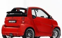 23 049 р. Накладки на колёсные арки Brabus Ultimate Smart Fortwo С453 2 хэтчбэк 3 дв. (2007-2014) (Неокрашенные)  с доставкой в г. Москва. Увеличить фотографию 4