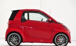 23 049 р. Накладки на колёсные арки Brabus Ultimate Smart Fortwo С453 2 хэтчбэк 3 дв. (2007-2014) (Неокрашенные)  с доставкой в г. Москва. Увеличить фотографию 8