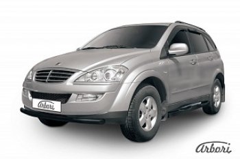 6 119 р. Защита переднего бампера Arbori SSANGYONG Kyron рестайлинг (2007-2016)  с доставкой в г. Москва. Увеличить фотографию 1