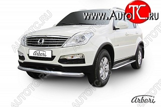 12 689 р. Обвес переднего бампера Arbori SSANGYONG Rexton Y290 (2012-2017)  с доставкой в г. Москва