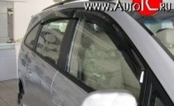 Дефлекторы окон (ветровики) Novline 4 шт SSANGYONG Rexton Y200 (2001-2006)