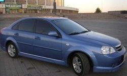 5 949 р. Накладка Street Edition на передний бампер Chevrolet Lacetti седан (2002-2013) (Неокрашенная)  с доставкой в г. Москва. Увеличить фотографию 2