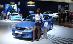 5 949 р. Накладка Street Edition на передний бампер Chevrolet Lacetti седан (2002-2013) (Неокрашенная)  с доставкой в г. Москва. Увеличить фотографию 3