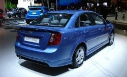 7 899 р. Пороги накладки Street Edition  Chevrolet Lacetti ( седан,  универсал) (2002-2013), Daewoo Gentra  KLAS (2012-2016) (Неокрашенные)  с доставкой в г. Москва. Увеличить фотографию 2