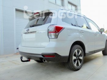 22 699 р. Фаркоп Aragon.(шар V) Subaru Forester SJ рестайлинг (2016-2019)  с доставкой в г. Москва. Увеличить фотографию 2