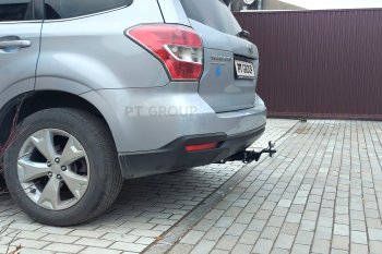 15 099 р. Фаркоп Petroil Tuning (съемный квадрат)  Subaru Forester  SJ (2012-2019) дорестайлинг, рестайлинг  с доставкой в г. Москва. Увеличить фотографию 3