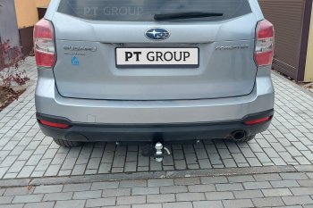 15 099 р. Фаркоп Petroil Tuning (съемный квадрат)  Subaru Forester  SJ (2012-2019) дорестайлинг, рестайлинг  с доставкой в г. Москва. Увеличить фотографию 6